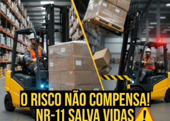 Operação de Empilhadeiras: Por que a NR-11 é Vital para Evitar Tragédias?