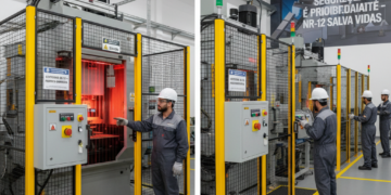 Lesão Mecânica e a NR-12: O Que Imagens de Vigilância nos Ensinam Sobre Prevenção