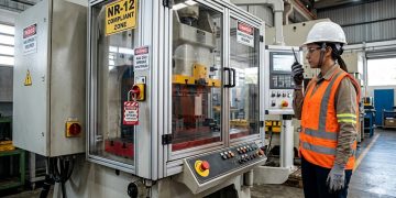 Lesão Mecânica e a NR-12: O Que Imagens de Vigilância nos Ensinam Sobre Prevenção